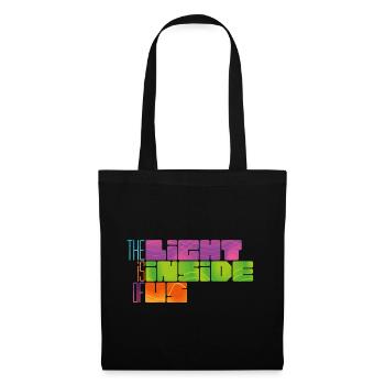 the lights is inside of us - Sac en tissu - noir - Devant
