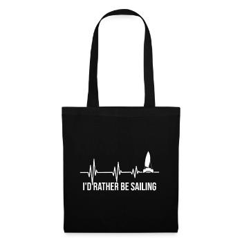 Catamaran captain I would rather sail catamaran - Tote Bag - black - Front