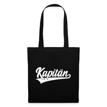 KAPITÄN KAPITÄNE SWOOSH - Stoffbeutel - Schwarz - Vorne
