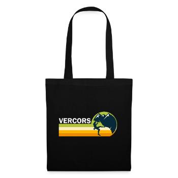 climb escalade Vercors sport climbing - Sac en tissu - noir - Devant
