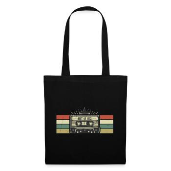 1972 Cassette Tape - Born In 1972 Birthday Gift - Tote Bag - black - Front