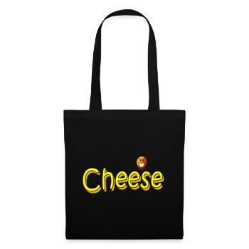 fromage - Sac en tissu - noir - Devant