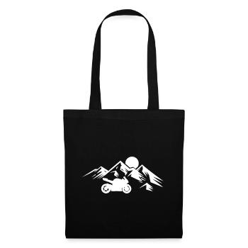 Motorcycle Mountain Bike Lifestyle Gift Hobby - Tote Bag - black - Front