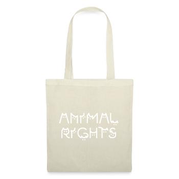 Droits des animaux - Sac en tissu - nature - Devant