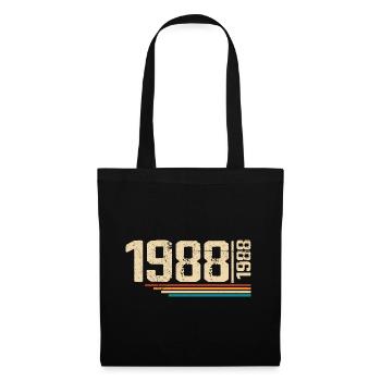 Vintage Anniversary 1988 Birthday Party 1988 - Tote Bag - black - Front