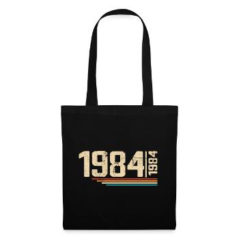 Vintage Anniversary 1984 Birthday Party 1984 - Tote Bag - black - Front