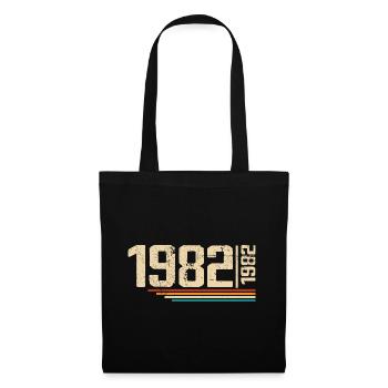 Vintage Anniversary 1982 Birthday Party 1982 - Tote Bag - black - Front