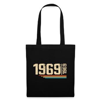 Millésime Anniversaire 1969 Fête Anniversaire 1969 - Sac en tissu - noir - Devant