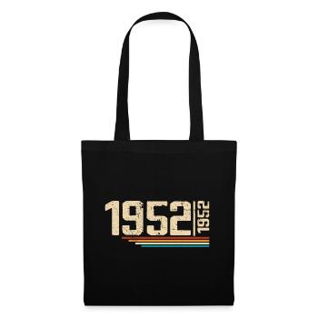 Vintage Anniversary 1952 Birthday Party 1952 - Tote Bag - black - Front