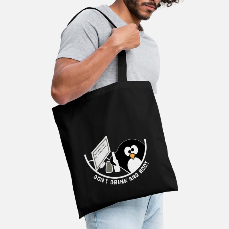 Drunk administrator / dev / null Tote Bag