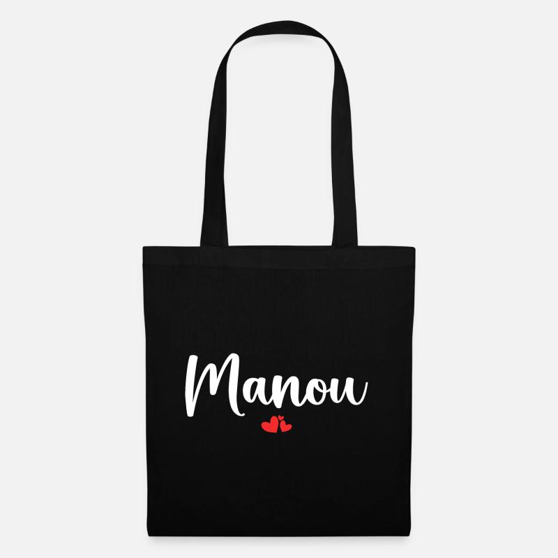 Manou - Sac en tissu - noir