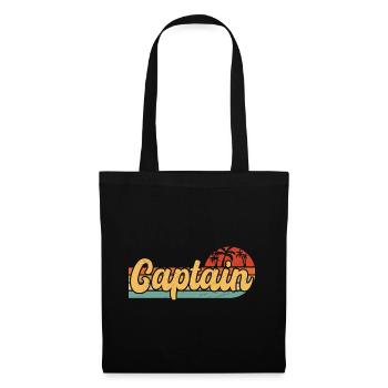 Capitaine Cadeau - Sac en tissu - noir - Devant