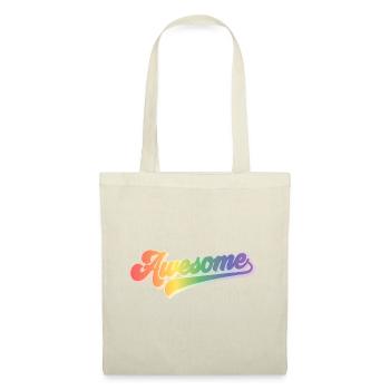 Awesome | Impressive rainbow - Tote Bag - nature - Front