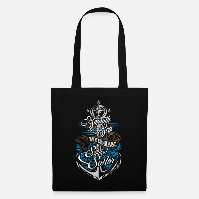 Skilled Sailor - Stoffbeutel - Schwarz