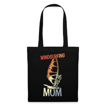 Mama Windsurfer - Tote Bag - black - Front