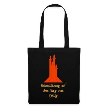 Support on the way to success - Tote Bag - black - Front