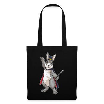 Bunny Wizard Wand - Tote Bag - black - Front