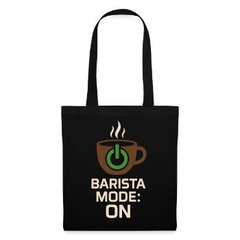 Barista Espresso Crew Café Slinger Latte - Sac en tissu - noir - Devant