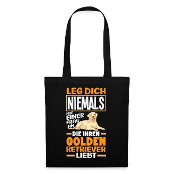 Golden Retriever Owner Owner Gift - Tote Bag - black - Front