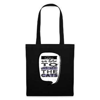 avacato pet cat pet present idea avogato guenon - Tote Bag - black - Front