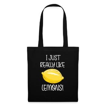 Citrus Fruits Summer Lemonade Vitamins - Tote Bag - black - Front