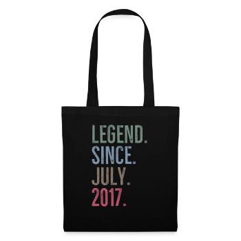 Legend Since July 2017 - Tote Bag - black - Front