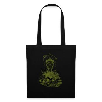 Il est temps d’attraper / nouveau vert 2022 - Sac en tissu - noir - Devant