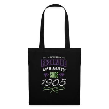 quote article writing school book lover literary - Tote Bag - black - Front