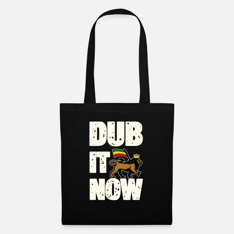 Dub It Now Lion - Stoffbeutel - Schwarz