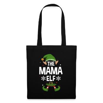 Le groupe familial Mama Elf Party Matching Mother - Sac en tissu - noir - Devant