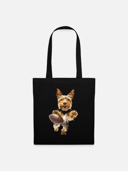Yorkshire Terrier - Stoffbeutel - Schwarz