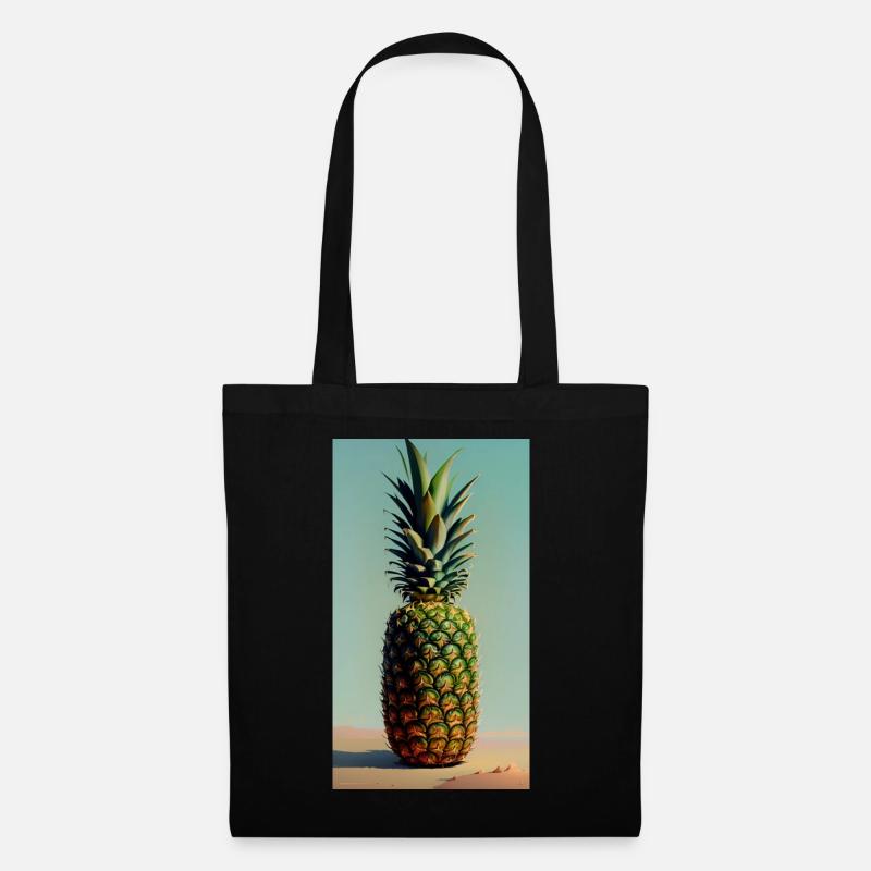 Pineapple - Tote Bag - black