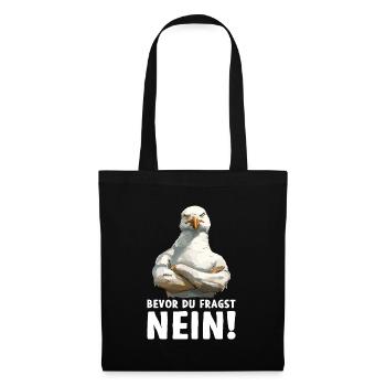 Seabird Avant que vous ne demandiez Non - Sac en tissu - noir - Devant