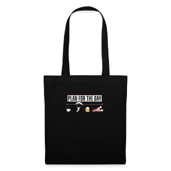 Fun plan for the day skydiving - Tote Bag - black - Front
