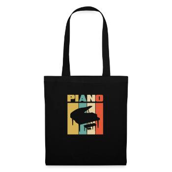 Funny Piano Player Piano Piano Pianist - Tote Bag - black - Front