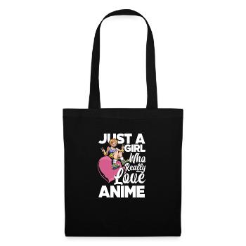 Funny Anime Gift - Tote Bag - black - Front