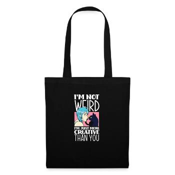 Funny Anime Gift - Tote Bag - black - Front
