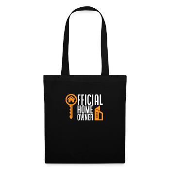Homeowner Home Purchase Gift - Tote Bag - black - Front
