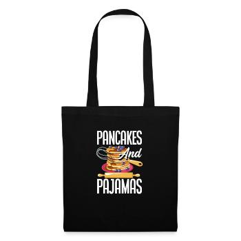 Funny Pancake Pancakes Gift - Tote Bag - black - Front