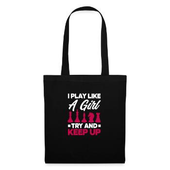 Funny Chess Player Chess Player Gift - Tote Bag - black - Front