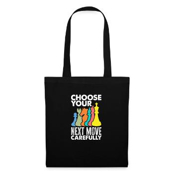 Funny Chess Player Chess Player Gift - Tote Bag - black - Front