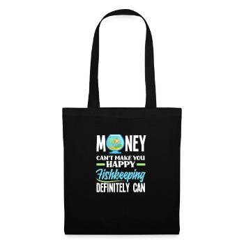Drôle Aquarist Aquarist Aquarium Cadeau - Sac en tissu - noir - Devant