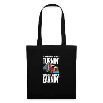 Truck Driver Trucker Truck Driver Driver - Tote Bag - black - Front