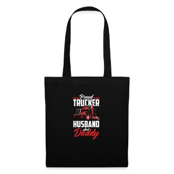 Truck Driver Trucker Truck Driver Driver - Tote Bag - black - Front