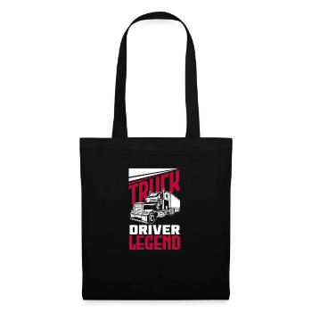 Truck Driver Trucker Truck Driver Driver - Tote Bag - black - Front