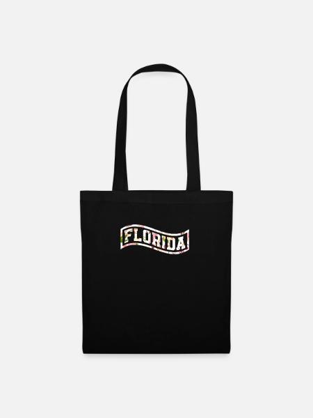 Florida - Stoffbeutel - Schwarz