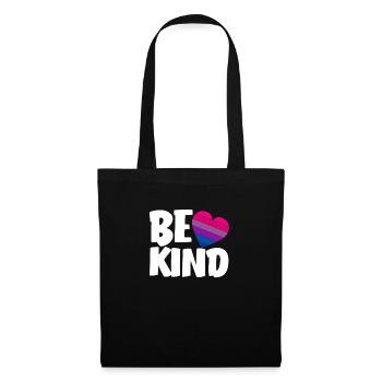 Bisexuel LGBTQ+ Bi LGBTQ - Sac en tissu - noir - Devant