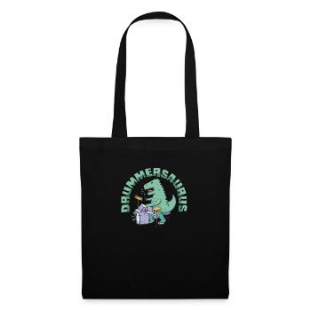 Batterie Batteur Dino Gift - Sac en tissu - noir - Devant