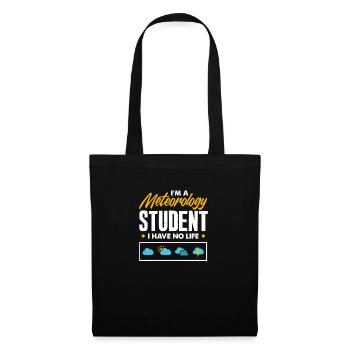 Meteorologist Meteorology Storm Chaser Gift - Tote Bag - black - Front