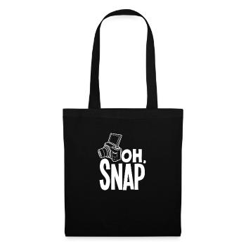 Drôle Photographie Photographe Photographe Cadeau - Sac en tissu - noir - Devant